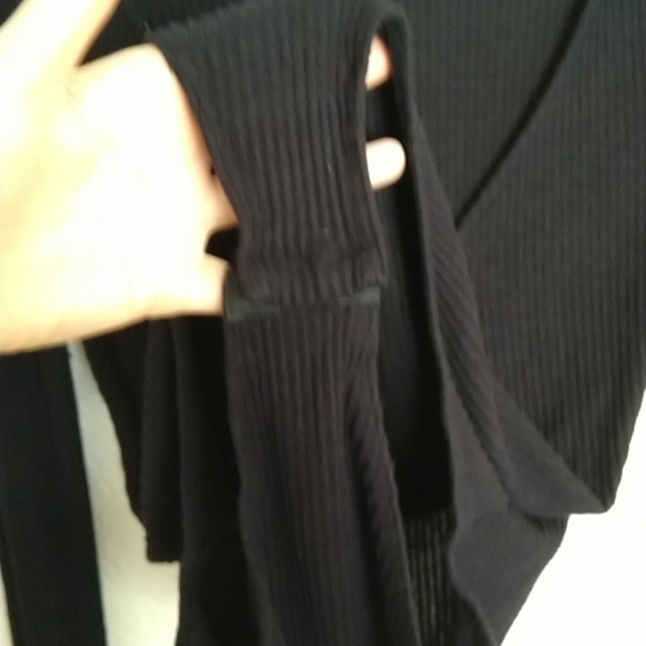 Free people cozy up with me long sleeve ribbed bodysuit sz M - Picture 7 of 8